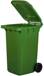 KUKA - ndoba na odpad 240 l, plastov zelen
